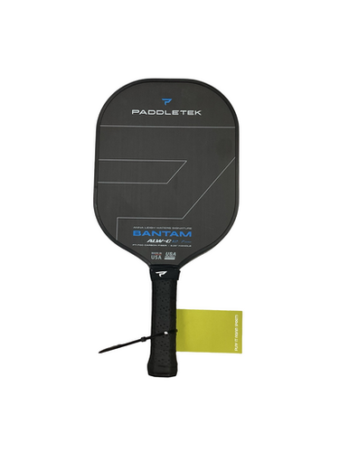 Used PADDELTEK BANTAM AL Pickleball Racquet Black 11613-S000173848