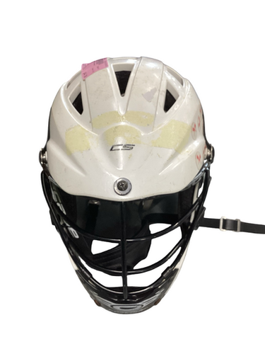 Used Cascade CS Lacrosse Helmet White Fits all 11613-S000173830