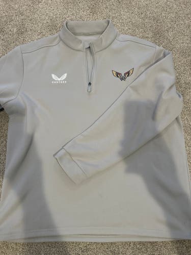 Philadelphia Wings Gray Men's Large Sweatshirt (New)