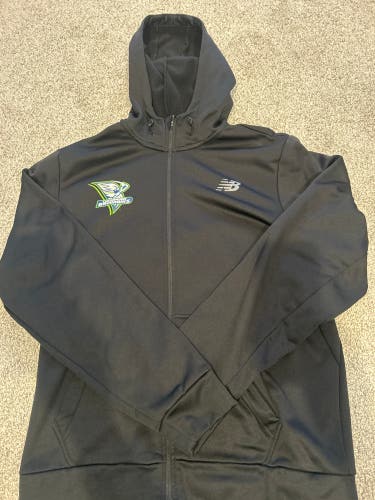 Chesapeake Bayhawks Throwback Black Full Zip Hoodie