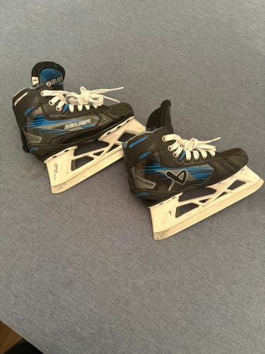 2024 Bauer GSX Hockey Goalie Skates Regular Width Size 1 (Used)