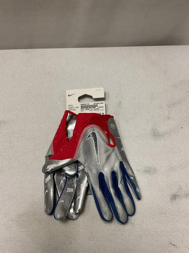 Used Nike VAPOR JET GLOVES FB Gloves Grey LG 11490-S000267715