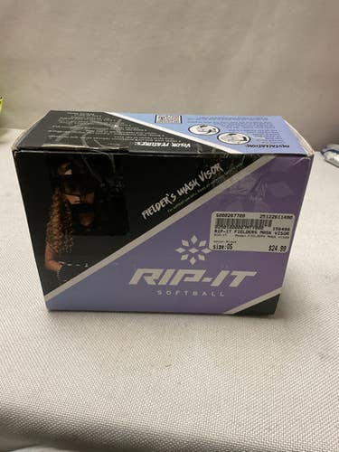 Used RIP-IT FIELDERS MASK VISOR BB/SB Fielders Mask Black One Size 11490-S000267709