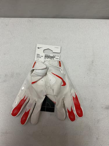 Used Nike ADT VAPOR JET FB Gloves White XL 11490-S000267701