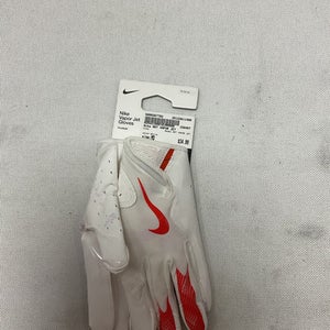 Used Nike ADT VAPOR JET FB Gloves White MD 11490-S000267702