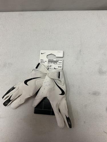 Used Nike ADT VAPOR JET FB Gloves White MD 11490-S000267698