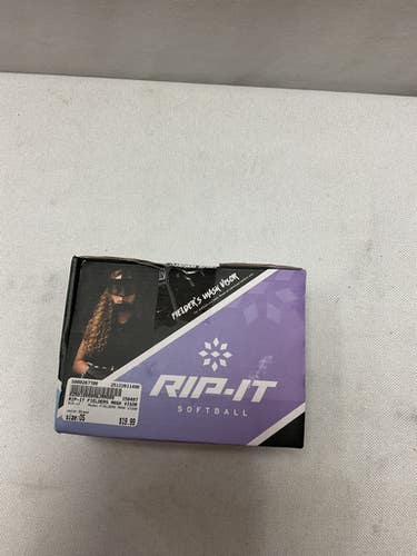 Used RIP-IT FIELDERS MASK VISOR BB/SB Fielders Mask Black One Size 11490-S000267700