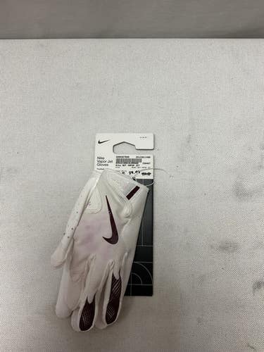 Used Nike ADT VAPOR JET FB Gloves White MD 11490-S000267699
