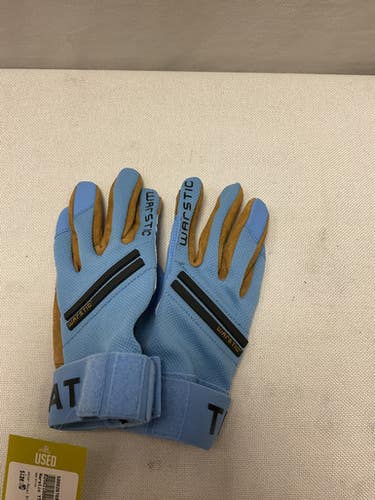 Used Warstic BB/SB Batting Gloves Royal Blue MD 11490-S000267692