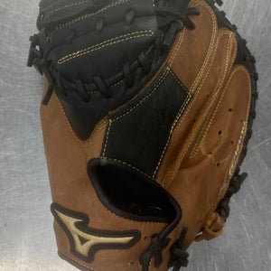 Used Mizuno PROSCOOP BB/SB Catchers LH Throw Brown 33" 11497-S000154373