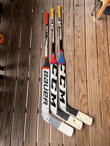 3 Pack Goalie Sticks