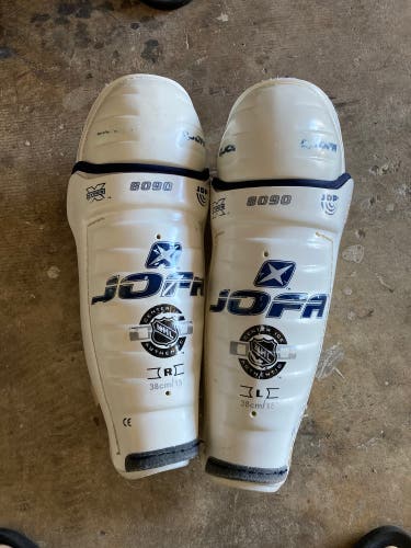 Senior Jofa 8090 15" Shin Pads Pro Stock (Used)