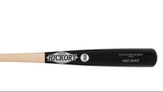 mike trout old hickory cleats
