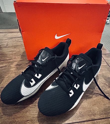Men's Size M 10.5 (W 11.5) Nike Vapor Edge Speed 360 Low Top Molded Cleats (New)