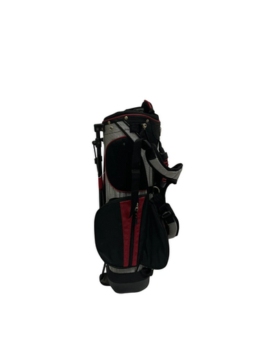 Used Walter Hagen 6 Way Black and Red Jr Stand Bag  11692-S000144956