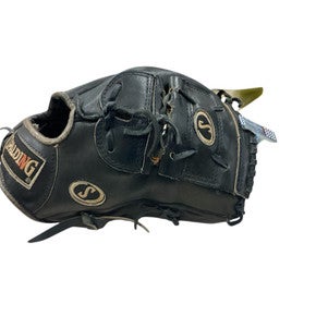 Used Spalding PRO SELECT BB/SB Glove RH Throw Black 11 3/4" 11846-S000098047