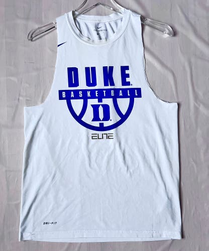 Duke Elite Blue Devils Tank top basketball DIY cut Nike