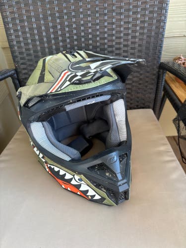 Green O'Neal Helmet (Used)