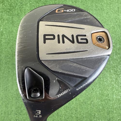 Ping G400 3 Wood 14.5 Stiff Flex Alta CB 65g Left Handed 43