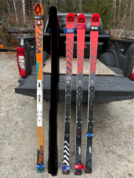 Unisex Volkl Racetiger GS 188 cm Racing Skis Without Bindings (Used)