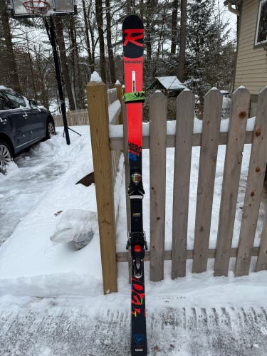 Unisex 2022 Rossignol Hero FIS GS Pro 170 cm Racing Skis With Bindings (Used)