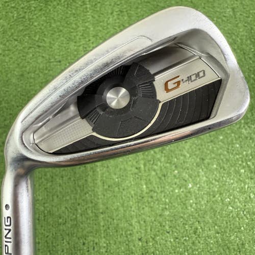 Ping G400 4 Iron Steel AWT 2.0 Stiff Flex Black Dot Left Handed