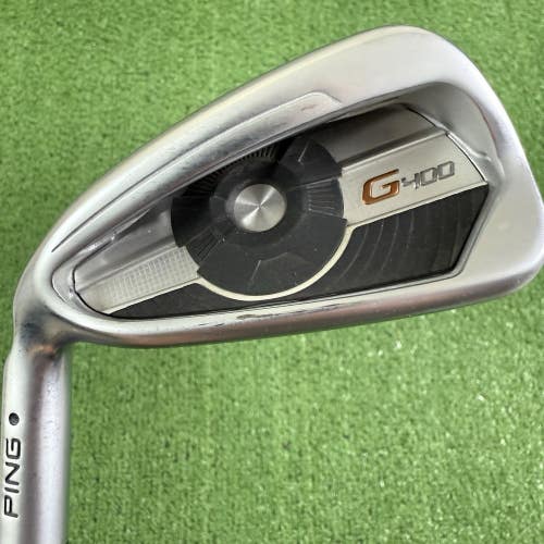 Ping G400 5 Iron Steel AWT 2.0 Regular Flex Black Dot Left Handed