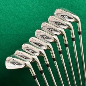 Callaway Paradym Ai SMOKE HL 5-GW Iron Set TT Elevate MPH 85 Steel Stiff