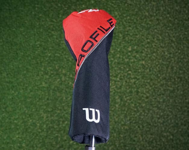 WILSON PROFILE FW FAIRWAY WOOD GOLF HEADCOVER RED & BLACK~ L@@K!!