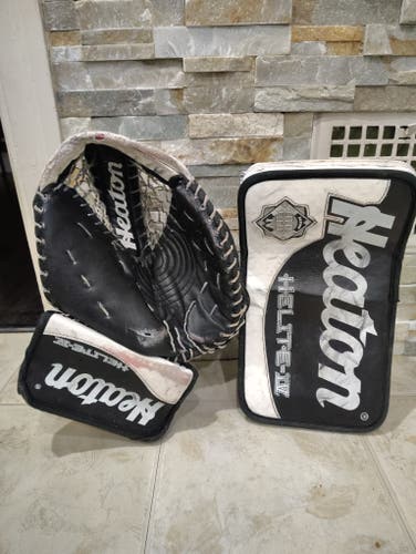 Heaton Helite 4 glove and blocker large