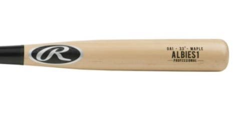 New Rawlings Pro Label Series Ozzie Albies Maple Bat Free Shipping