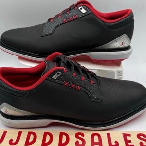 Nike Air Jordan ADG 5 Low Golf Shoes Black Red Bred FQ6642-001 Men’s Sz 10


New Without Box