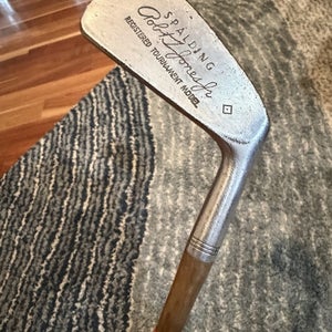 Antique Spalding Robert Jones Jr 4 Iron Hickory Shaft RH Tournament Model