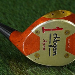 BEN HOGAN APEX PERSIMMON DRIVER APEX 3 REGULAR FLEX STEEL SHAFT RH ~ VINTAGE!!