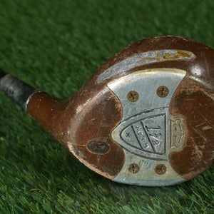 WALTER HAGEN AMERICAN LADY PERSIMMON 1 1/2 WOOD WOMEN'S PYRATONE RH ~ VINTAGE!!