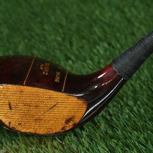 WILSON CAPITOL 4350 PERSIMMON BRASSIE / 2 WOOD FAIRWAY PYRATONE RH ~ VINTAGE!!