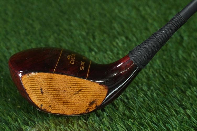WILSON CAPITOL 4350 PERSIMMON BRASSIE / 2 WOOD FAIRWAY PYRATONE RH ~ VINTAGE!!