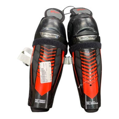 Used Bauer LIL SPORT Junior Shin Guards None 10" 11375-S000371469