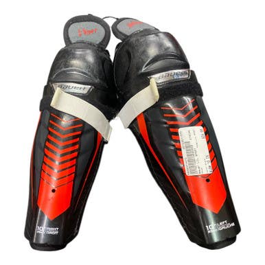 Used Bauer LIL SPORT Junior Shin Guards None 10" 11375-S000371468