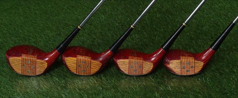 WALTER HAGEN MODEL HL 10 STRATA BLOC WOODS 1W-4W STEEL RH ~ VINTAGE!!