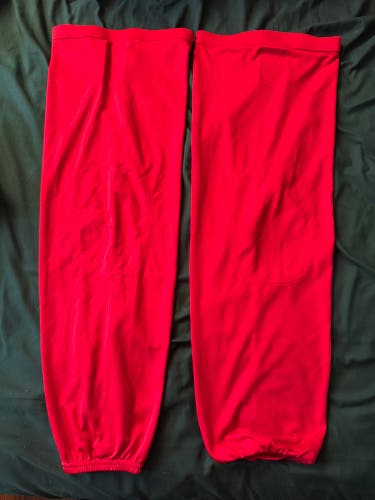 Red Senior Large Size (30) Premium Socks (Used)