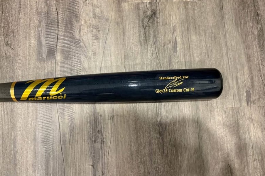 Marucci Rake Marucci GLEY25 Torres Pro Model Baseball Bat Fog/Navy Blue - Maple Wood ...
