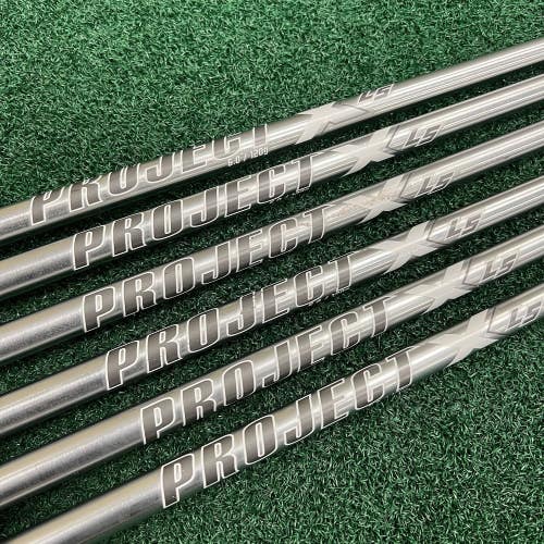 Project X LS 5-PW 120 Gram 6.0 Stiff Flex Shaft Set .355 Taper Tip Winn Grips!