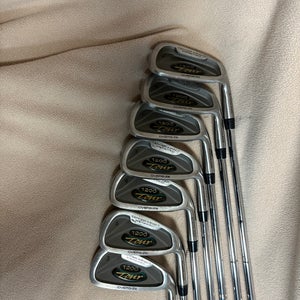 Men's Wilson Tour 1200 Right Handed Iron Set Regular Flex 7 Pieces Steel Shaft (Used)