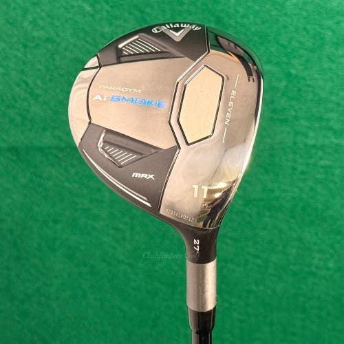 RARE! Callaway Paradym Ai Smoke Max Fairway 27 11 Wood Ventus 6-R Regular w/HC