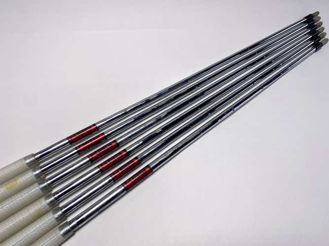 KBS Tour FLT 130g X-Stiff Steel Iron Set of 6 Shafts 34.75''-37.25''- Pull 0.355