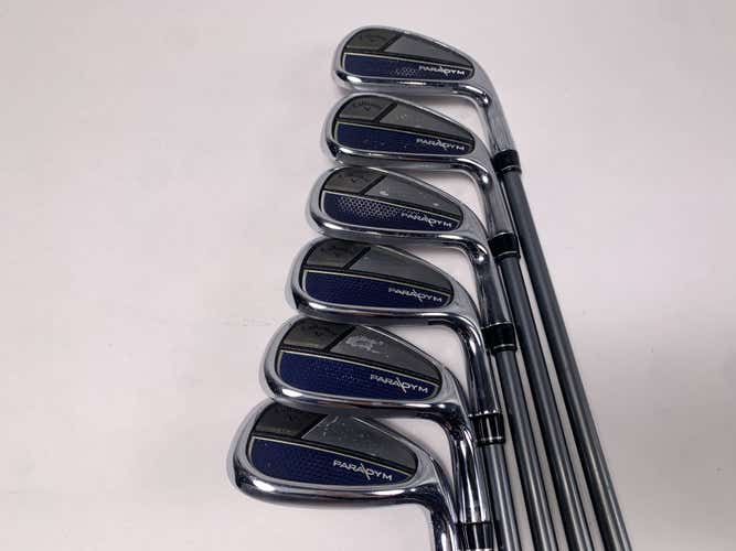Callaway Paradym Iron Set 6-PW+GW Project X HZRDUS 5.5 65g Regular RH