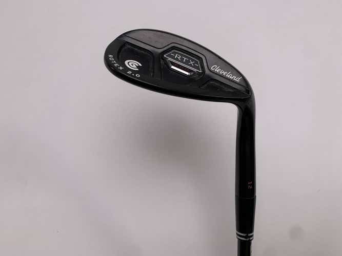 Cleveland 588 RTX 2.0 CB Black Satin Lob Wedge LW 60* 12 Ultralite Ladies RH
