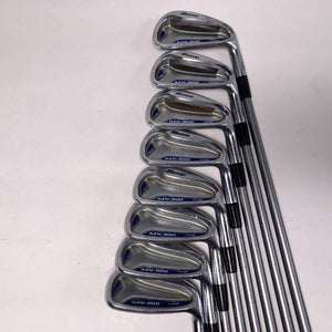 Mizuno MX 200 Iron Set 5-PW+GW+SW Exsar IS4 65g Regular Graphite Mens RH