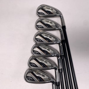 Callaway Mavrik Max Iron Set 6-PW+GW UST Mamiya Helium 50L I 50g Ladies RH